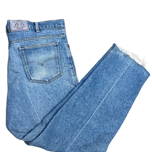Vintage Levi’s Silver Tab Denim Jeans Men’s/Women’s 40 Distressed Y2K Streetwear - Picture 1 of 15